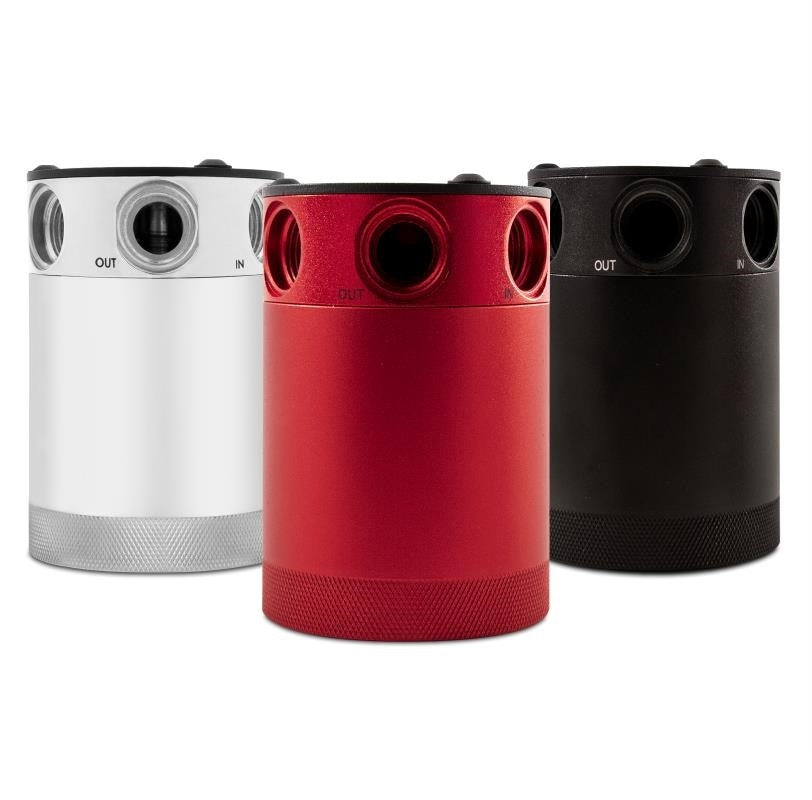 Compact Baffled Oil Catch Can, 3-Port
