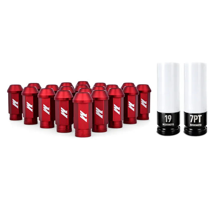Mishimoto Aluminum Locking Lug Nuts M12x1.5 20pc Set