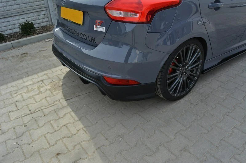 Maxton Design Front Ford Focus MK 3 ST Rear Diffuser Facelift