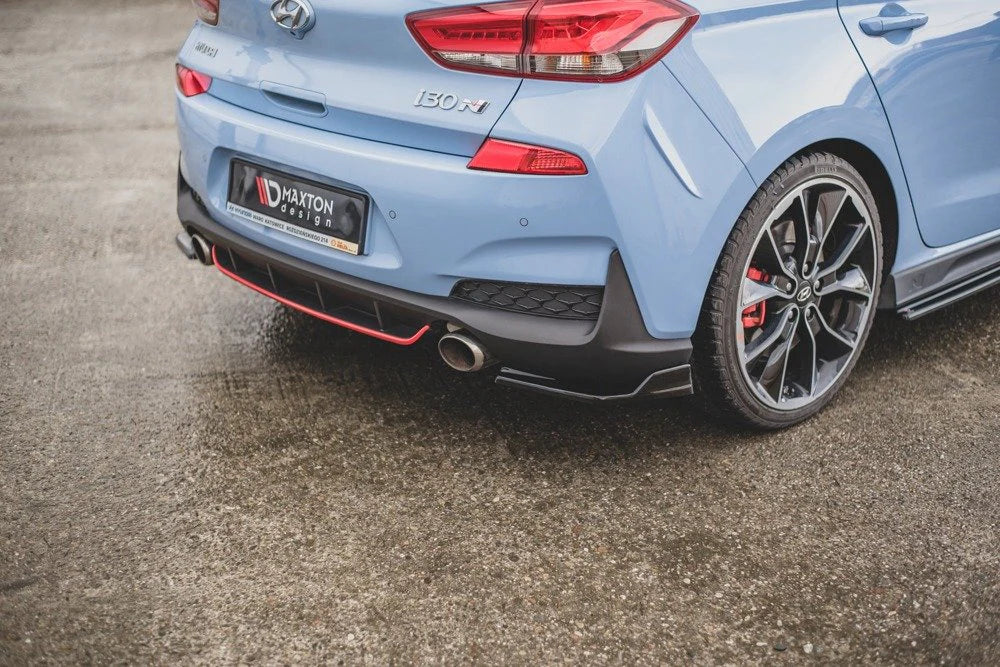 Maxton Design Hyundai i30 Mk3 N Rear Side Splitters v3