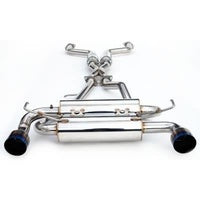Invidia Gemini Cat-Back w/Str-Cut Ti Tips (Skyline/Infiniti 07-13 Coupe)