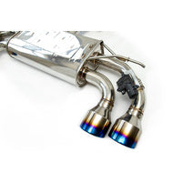 Invidia Cat-Back Exhaust w/Round Rolled Ti Tips Volkswagen Golf R 17-19