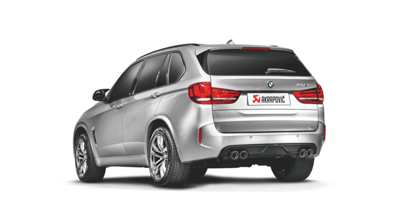 Akrapovic Rear Carbon Fiber Diffuser BMW X5 M F85 15+
