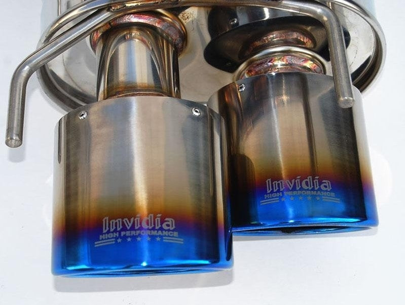 Invidia Q300 Axle Back Exhaust with Ti Tips (RC350 14-21/RC200T 15+)