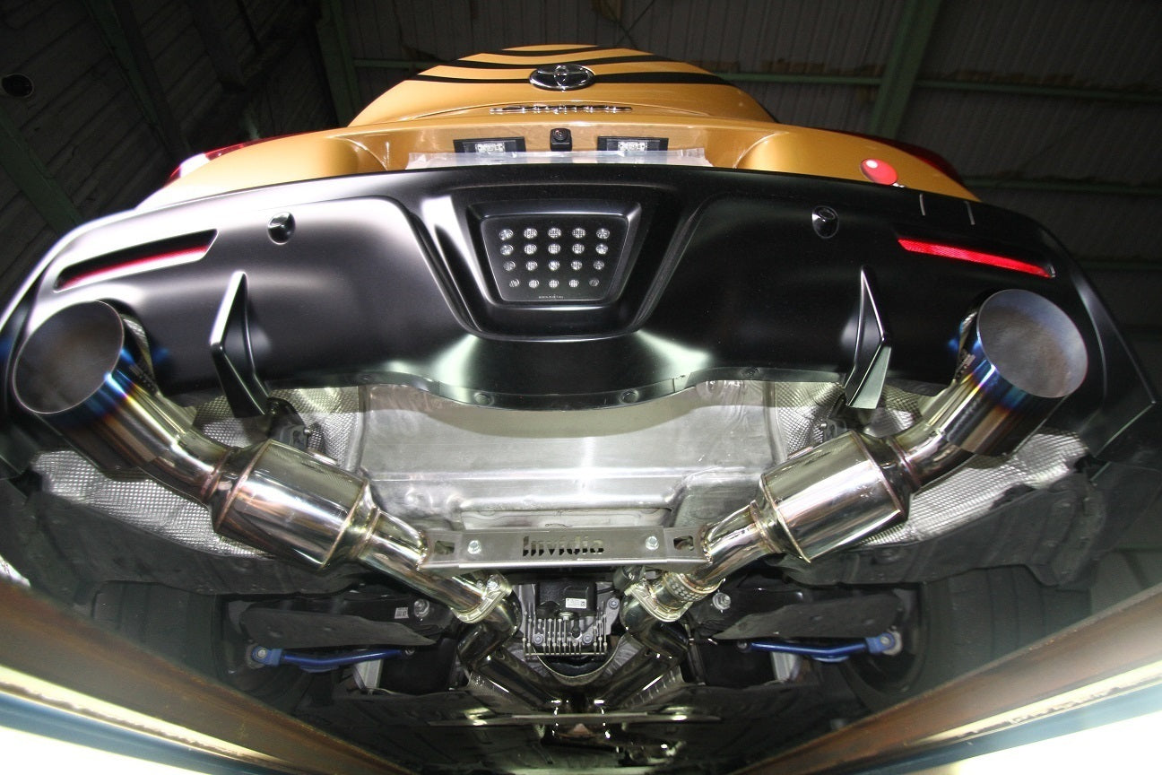 Invidia Dual N1 Cat-Back Exhaust w/Ti Straight Cut Tips Toyota Supra A90 19+