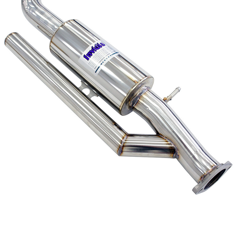 Invidia N2 O2 Back Exhaust w/Catless Front Pipe, Ti Tips (GR Yaris 20-21+)