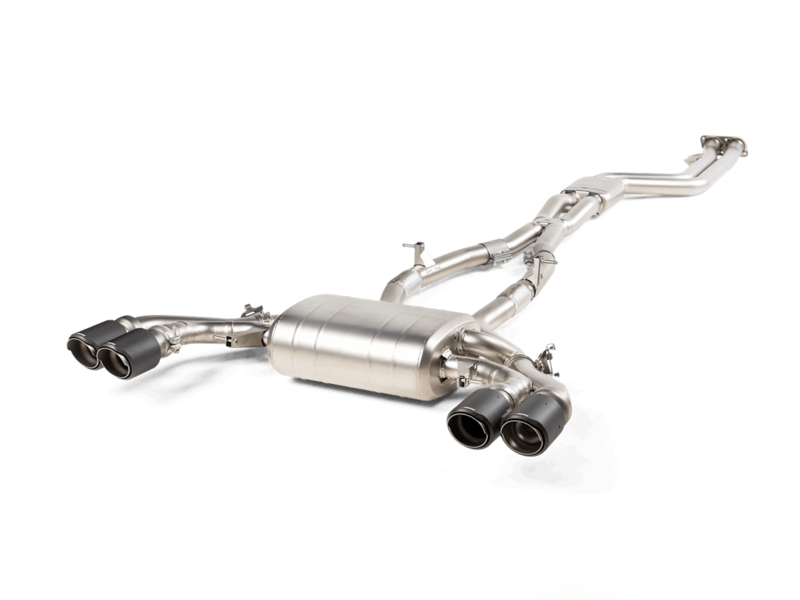 Akrapovic Evolution Line Titanium with Carbon Tailpipes (X3M F97 20+)