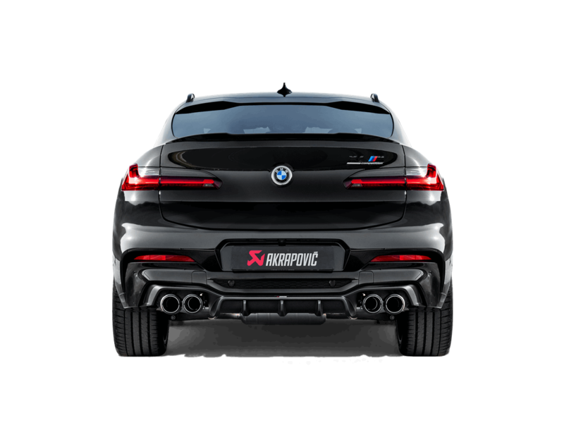 Akrapovic Evolution Line Titanium with Carbon Tailpipes BMW X4M F98 20+