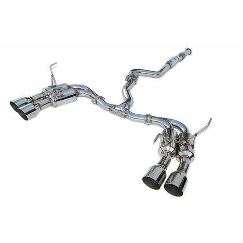 Invidia R400 Turbo Back Exhaust System w/SS Tips - Manual (WRX 15-21)