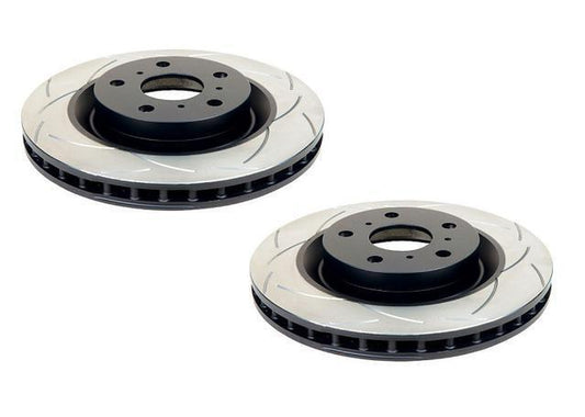 T2 Street Slotted 2x Rear Rotors Renault Megane RS X95 10-15