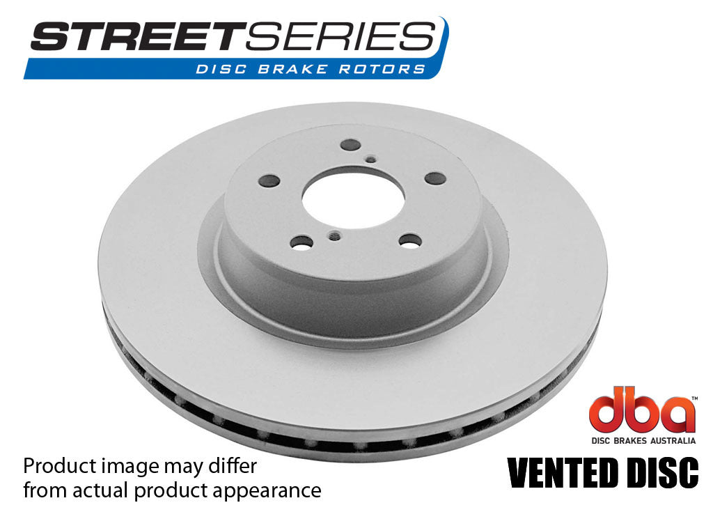 Street Series 2x Standard Solid Rear Rotors Audi 100/A6/VW Passat 85-05