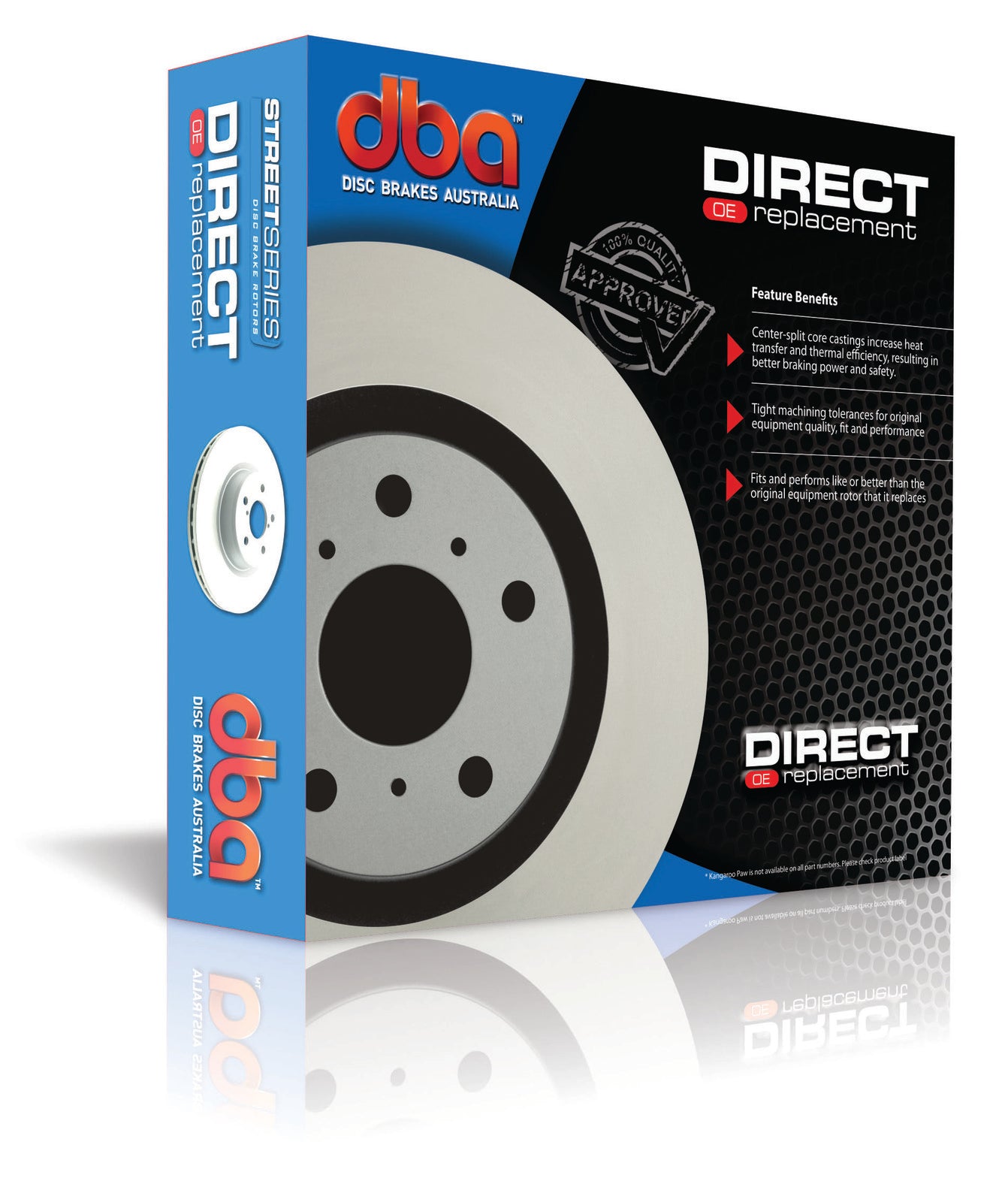 Street Series 2x Standard Solid Rear Rotors Audi 100/A6/VW Passat 85-05