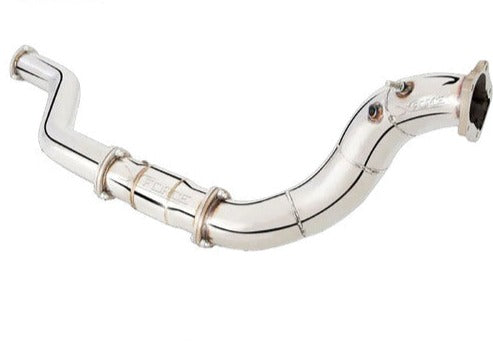 XForce 4in Dump Pipe + 3.5in Cat - Stainless Steel Ford Falcon BA-BF 02-08