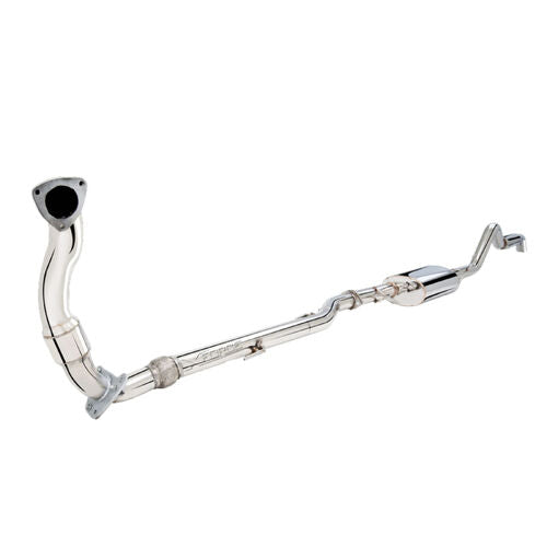 XForce 3in Turbo-Back Exhaust - Matte Stainless Nissan Navara D22 97-09
