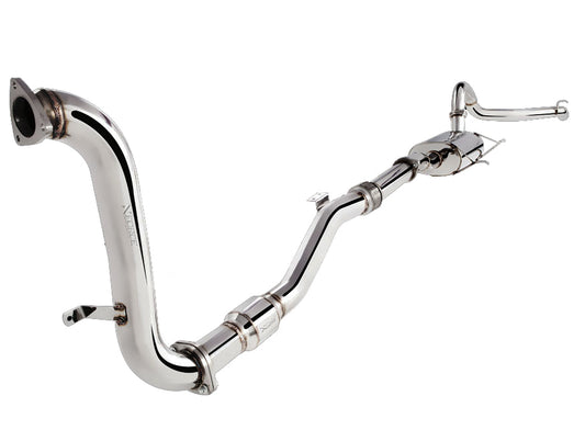 XForce 3in Turbo-Back Exhaust, Non- Polished Stainless Nissan Patrol Y61 00-16