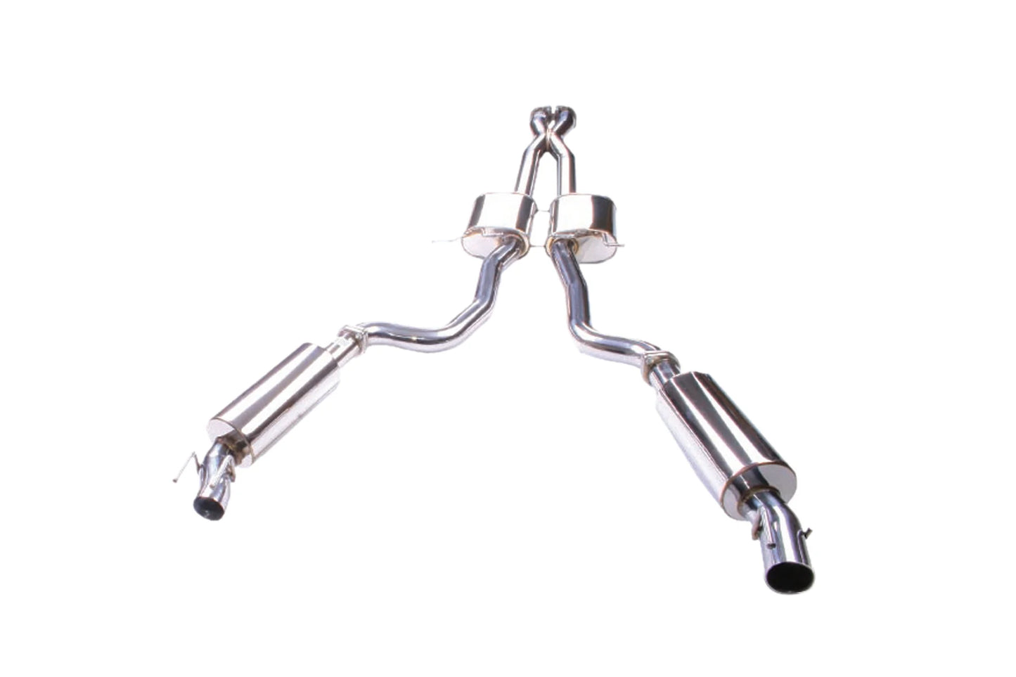 XForce Twin 3in Cat-Back Exhaust w/5in Tips (Holden Monaro/HSV GTO VZ 04-07)