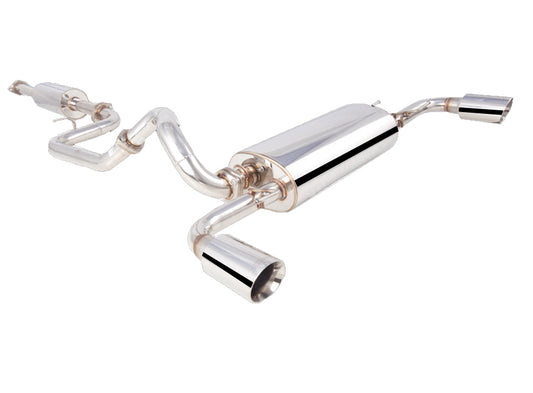 XForce 2.5in Cat-Back Exhaust w/Varex Middle Muffler Mazda3 SP25 BL 10-13