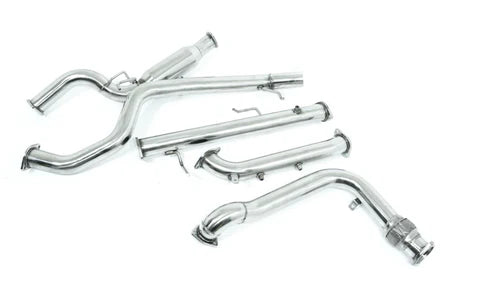 XForce 3in Turbo-Back Exhaust No Cat - Stainless Steel Mitsubishi Pajero NS-NT 06-11