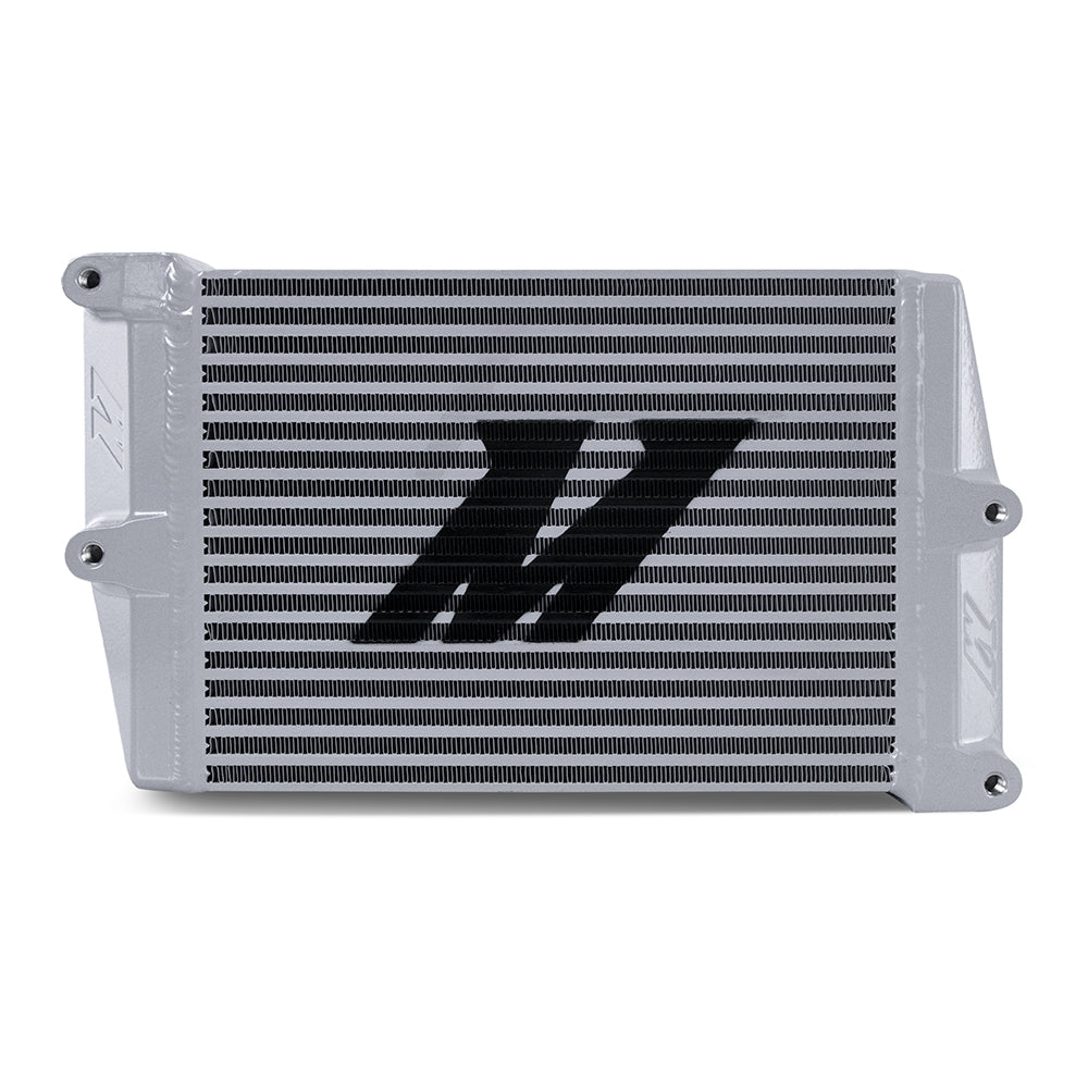 Universal Heavy-Duty Bar-and-Plate Oil Cooler, 10" Core, Opposite-Side Outlets