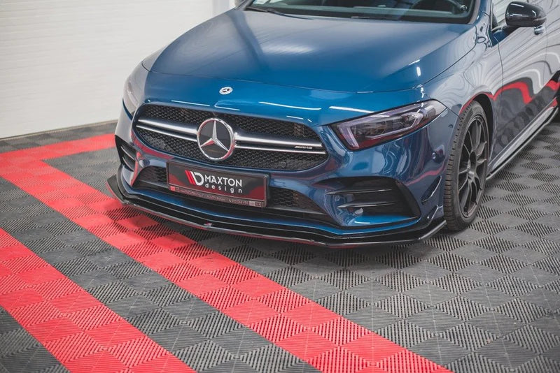 Maxton Design Front Splitter V.1 Mercedes A35 AMG W177 Aero Front Lip