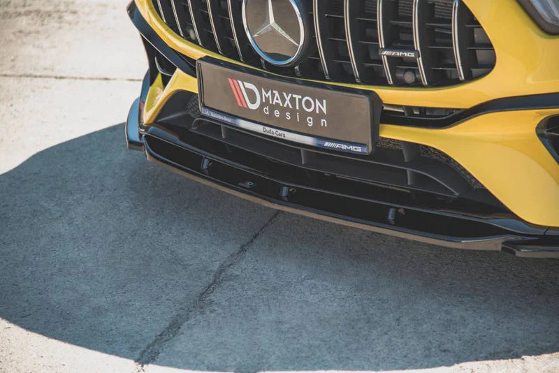 Maxton Design Front Splitter V.2 Mercedes A45s AMG W177 Front Lip