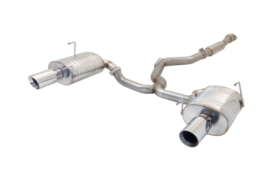 XForce Raw 409 Stainless Steel 3" Cat Back Exhaust System Subaru Liberty Gen 5 EJ25 Turbo 09-15