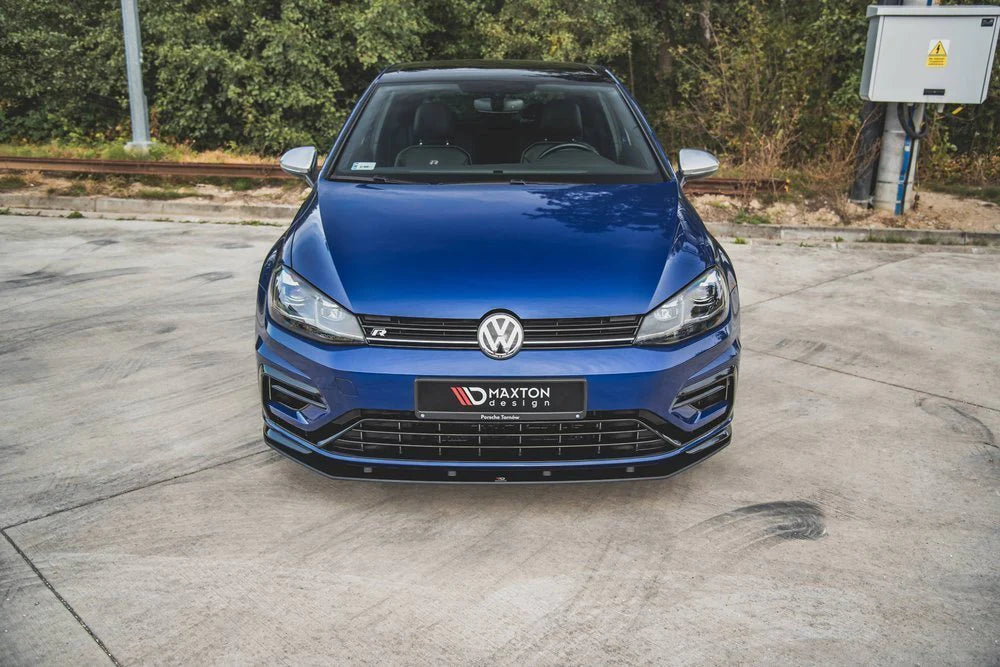 Maxton Design Racing Durability Front Splitter Volkswagen Golf MK7.5 R Front Lip