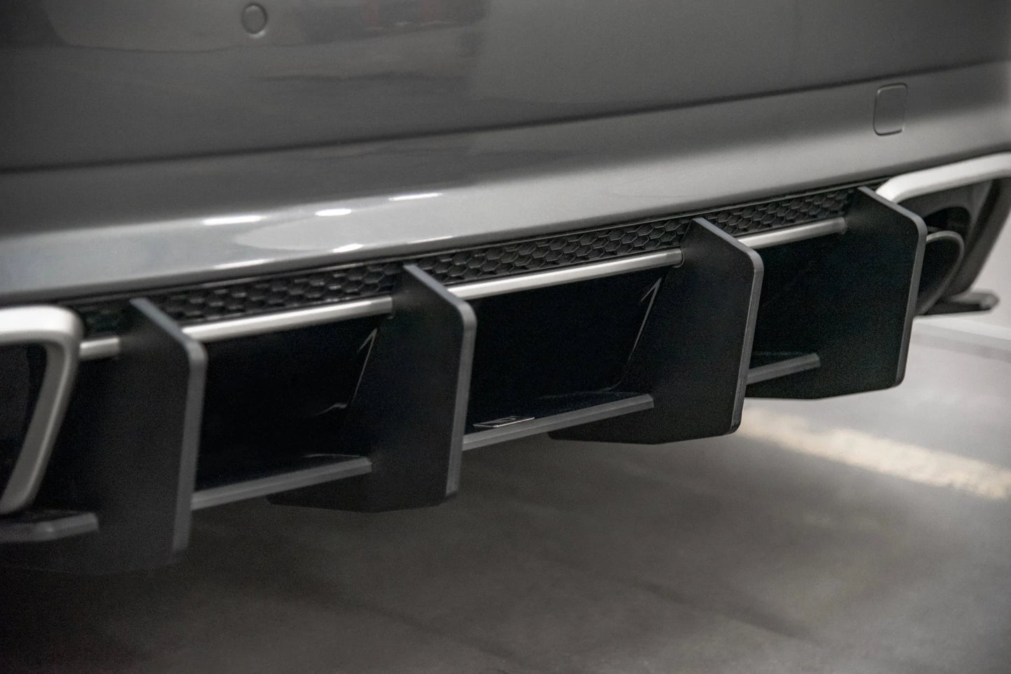 Maxton Design Racing Durability Rear Diffuser V2 Audi RS3 8VA Sportsback