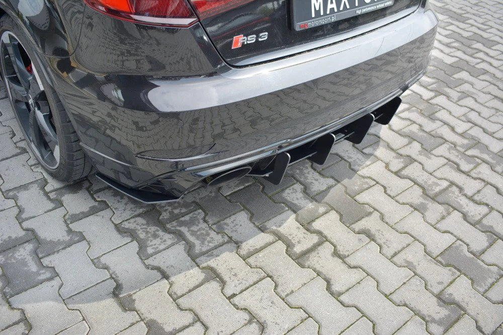 Maxton Design Audi RS3 8V Facelift Hatch Back Rear Diffuser V1