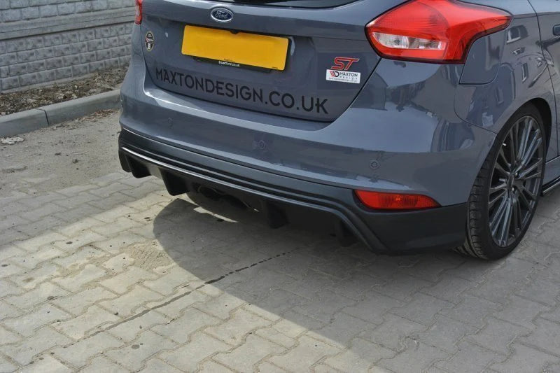 Maxton Design Front Ford Focus MK 3 ST Rear Diffuser Facelift