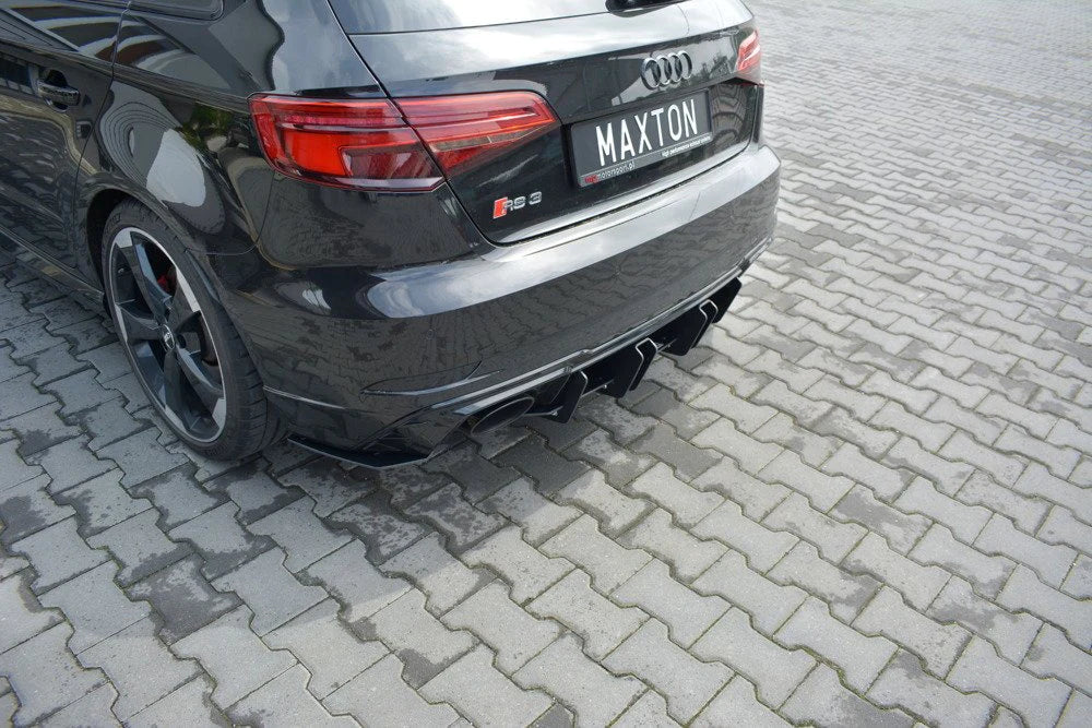 Maxton Design Audi RS3 8V Facelift Hatch Back Rear Diffuser V2