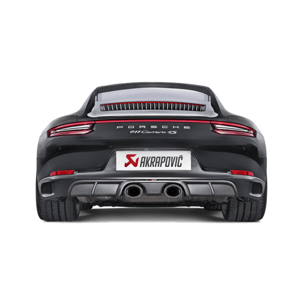 Akrapovic Rear Carbon Fiber Diffuser Matte 991.2 Porsche  Carrera 16+