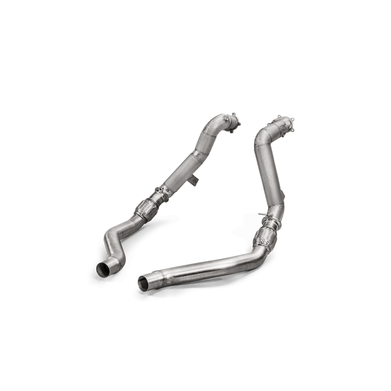 Akrapovic Downpipe Linkpipe Set to suit Akrapovic Exhaust Audi S6, S7, RS6, RS7