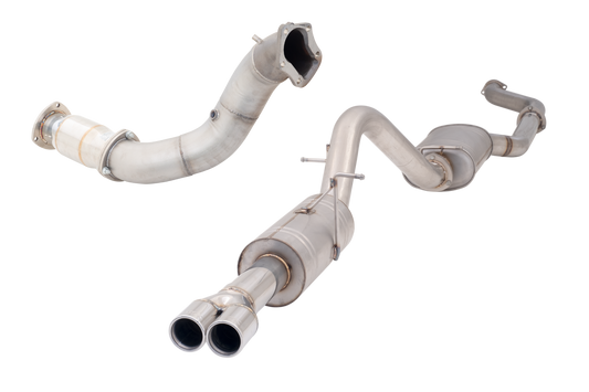 XForce 3.5in Turbo-Back Exhaust w/4in Dump (Falcon FG XR6/G6/F6 Ute 08-16)