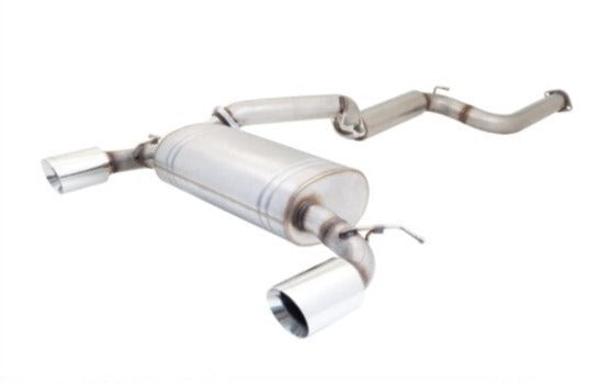 XForce 3in Cat-Back Exhaust w/Varex Muffler Stainless Steel Ford Focus XR5 Turbo 08-11