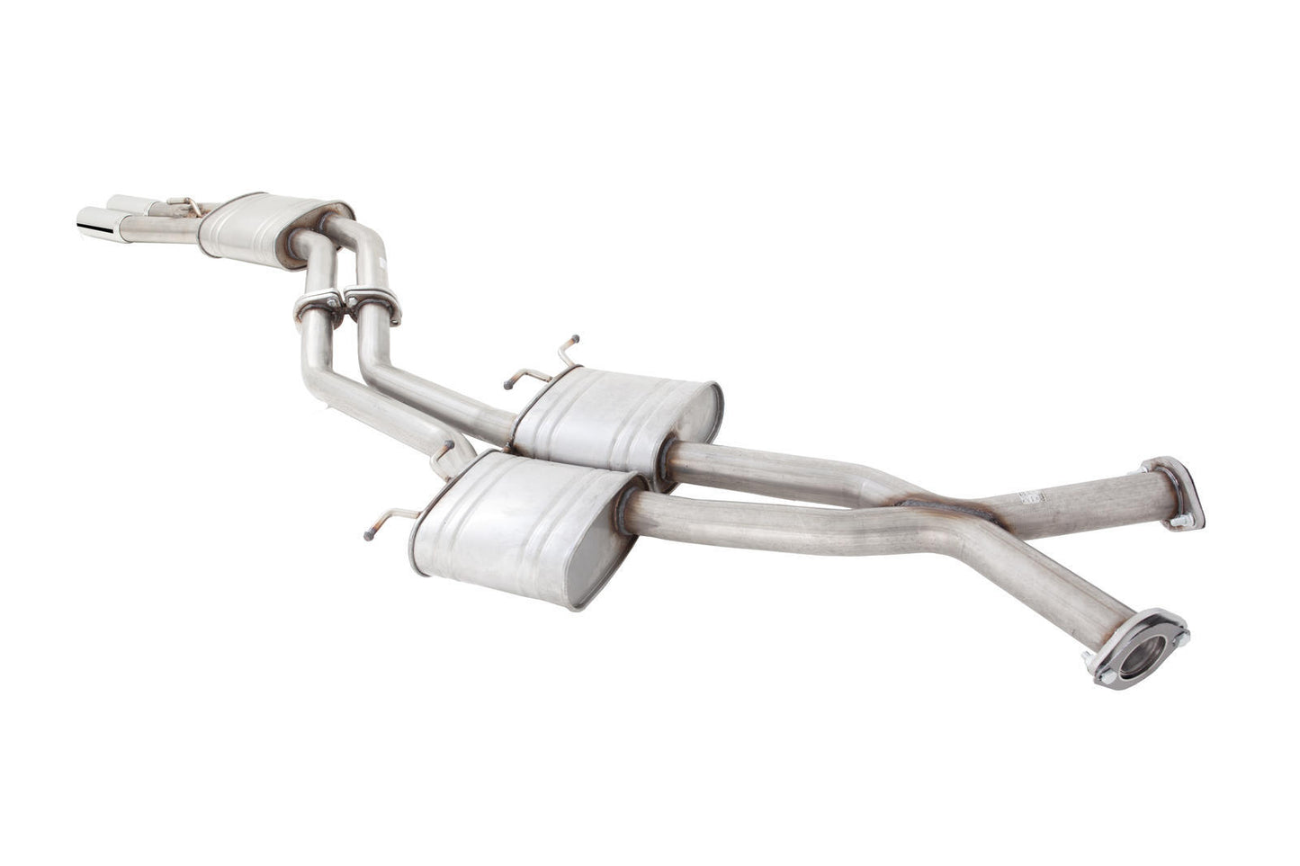 XForce Twin 3in Cat-Back Exhaust - Non-Polished Stainless (Monaro/GTO 01-04)