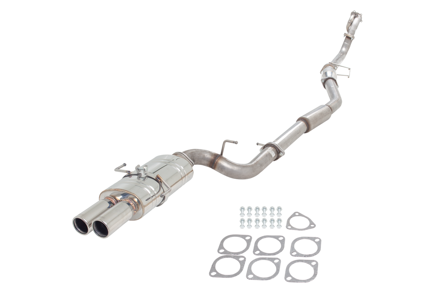 XForce 3in Turbo-Back Exhaust - Non-Polished Stainless (200SX S14 94-98)