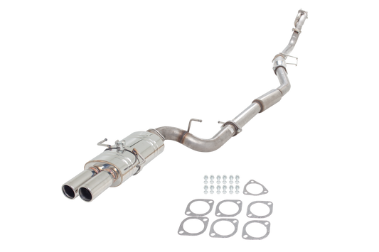 XForce 3in Turbo-Back Exhaust - Non-Polished Stainless (200SX S14 94-98)