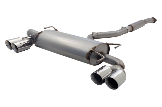 XForce 3in Cat-Back Exhaust - Quad Tip (STi Hatch 08-14/WRX Hatch 11-14)