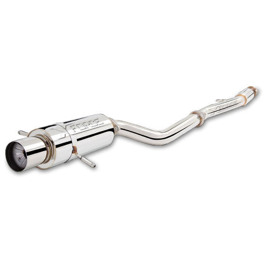 XForce E4-SW11LPS-CBS 2.5in Cat-Back Exhaust, Non-Polished Stainless (Impreza 94-07 NA)