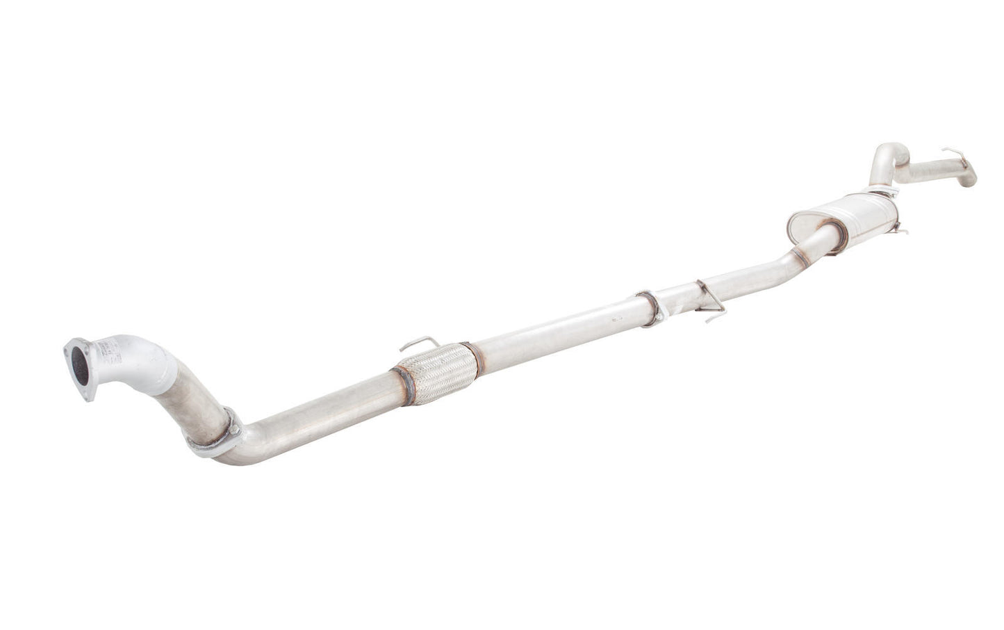 XForce 3in Turbo-Back Exhaust, Non-Polished Stainless (Hilux 05-15)