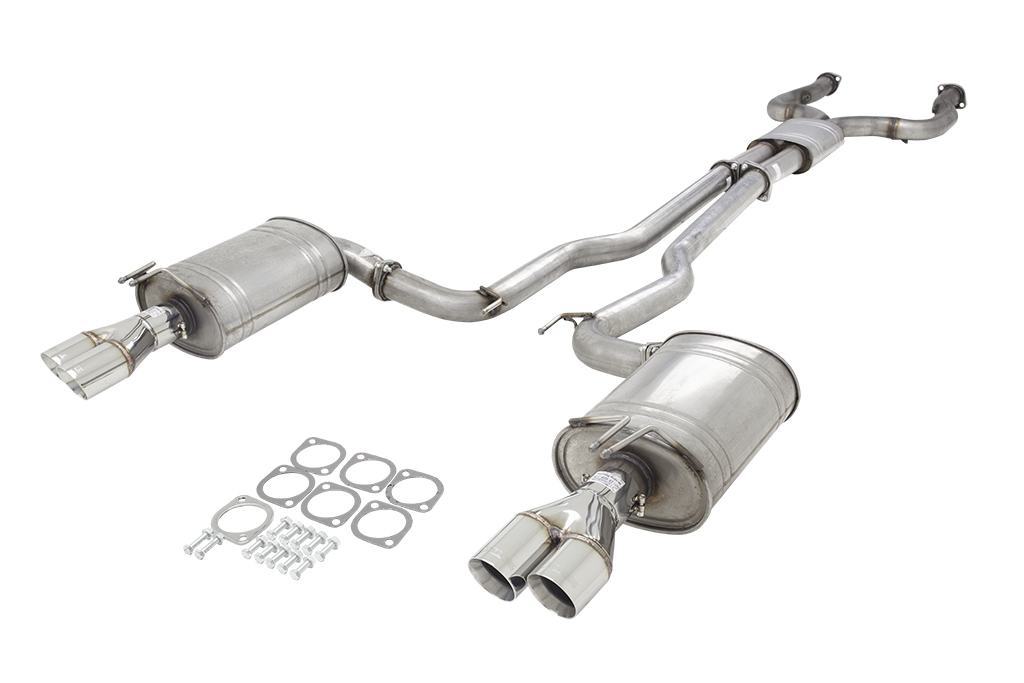 XForce Twin 2.5in Cat-Back Exhaust (Commodore SS/Calais VE-VF 06-13)