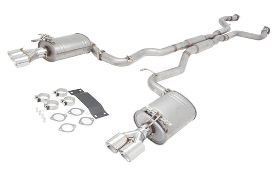 XForce Twin 3in Cat-Back Exhaust - Non-Polished Stainless (HSV Maloo 13-17)