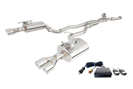 XForce Twin 3in Cat-Back Exhaust w/Varex Rear Mufflers (HSV Maloo 13-17)