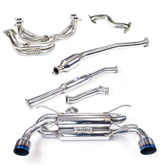 Invidia R400 Engine Back Exhaust w/Equal Headers (BRZ/86 12-20 (6MT))