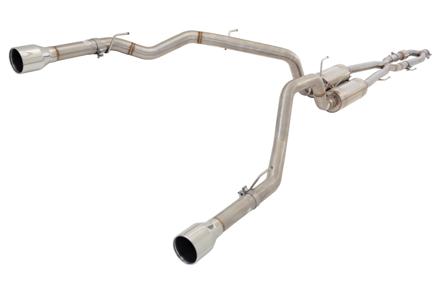 XForce Twin 2.5in to Twin 3in Cat-Back System (Dodge Ram 1500 16-19)