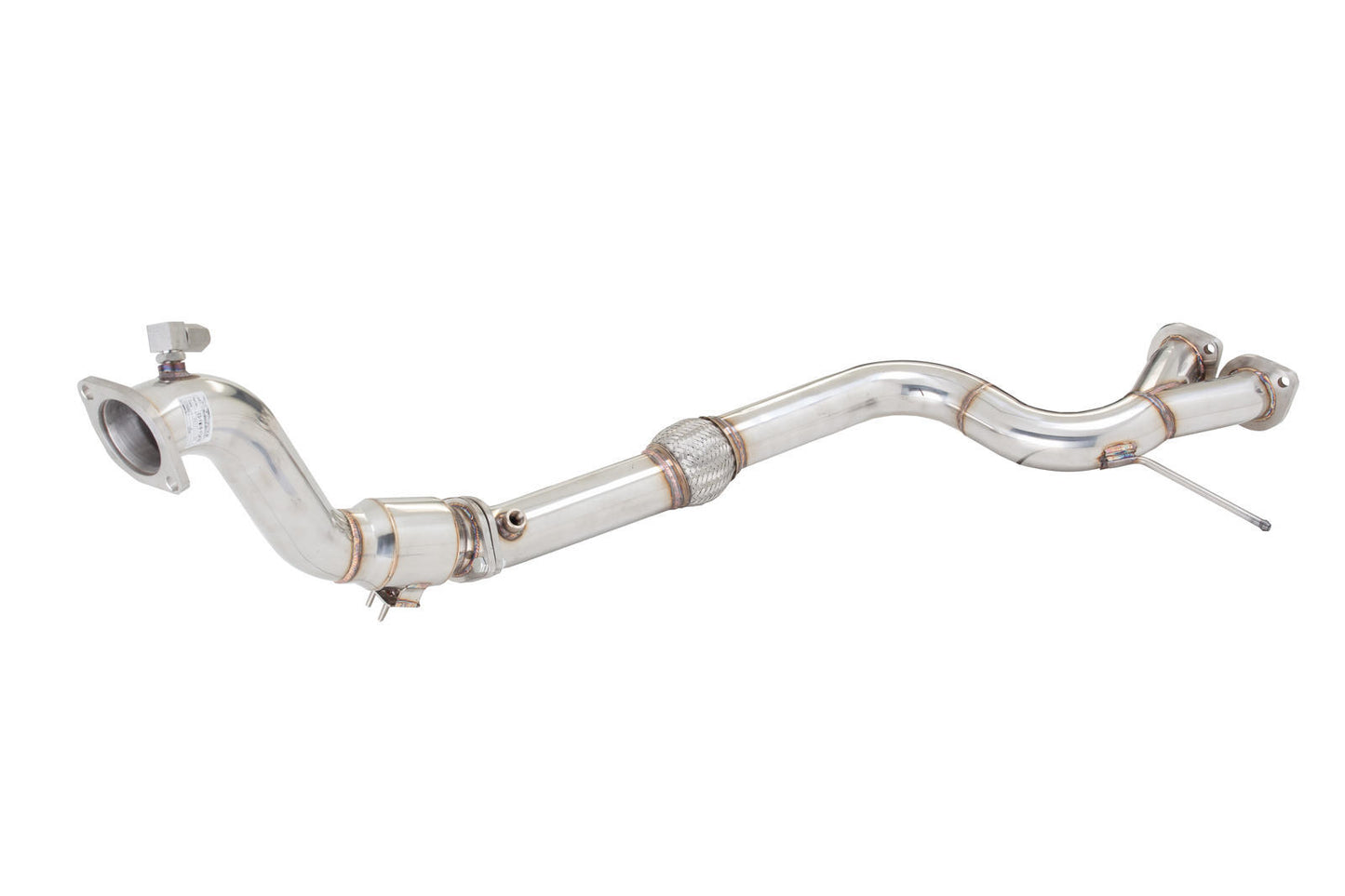 XForce Dump-Pipe and Cat Kit - Polished Stainless (Mustang EcoBoost 15+)