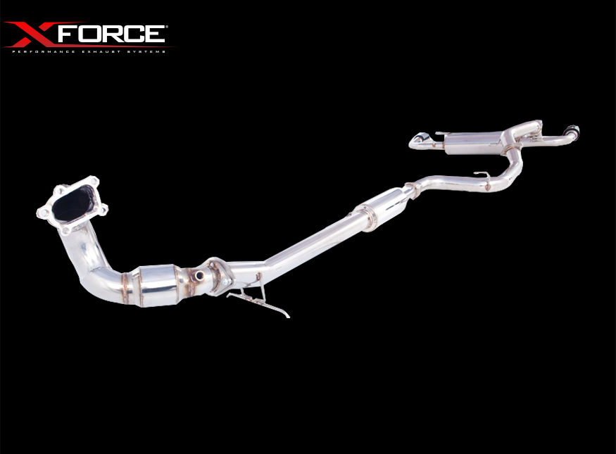 XForce 3in Turbo-Back Exhaust - Stainless Steel Mazda 3 MPS BL 09-14