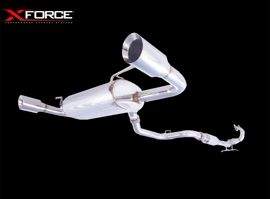 XForce 3in Turbo-Back Exhaust - Stainless Steel Mazda 3 MPS BL 09-14