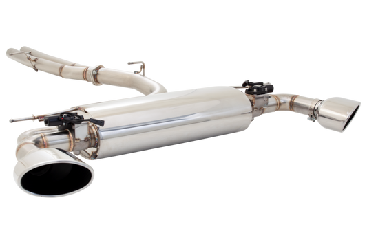XForce Twin 2.5" to 3" 304 Stainless Steel Cat Back Exhaust System With VAREX Audi RS3 8V 17-21 Sedan